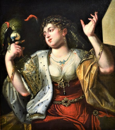 &quot;Allegory of Touch&quot; Abraham Janssen II, The Younger (1616 -1649) - Paintings & Drawings Style Louis XIII